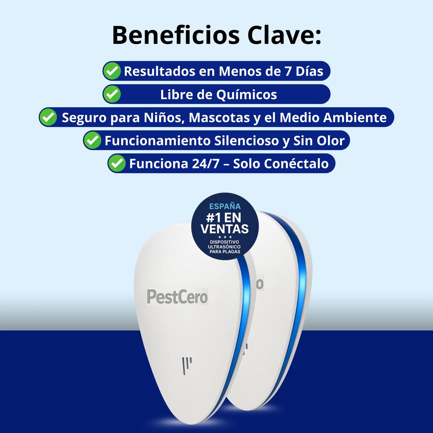 PestCero® 2025 Repelente de Plagas Mejorado – Elimina las Chinches para Siempre